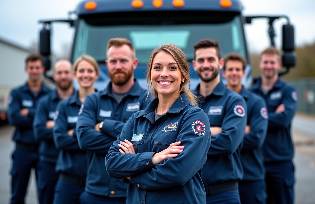 Il team di operatori esperti di IronVela Towing.